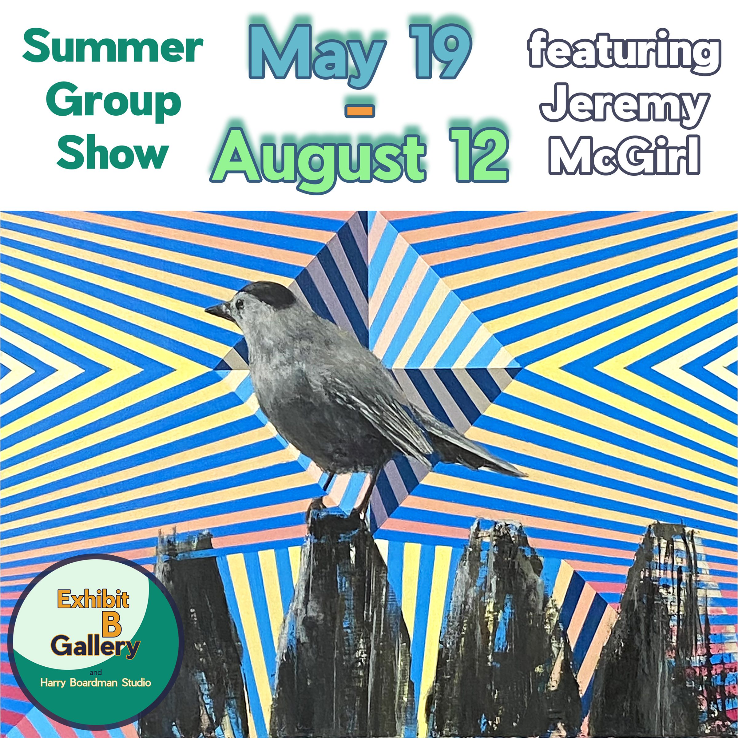 Summer Art Show at Exhibit B Gallery in Souderton featuring Jeremy McGirl
